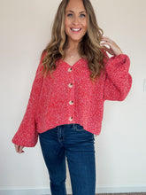 Load image into Gallery viewer, Maya V-neck Button Down Long Sleeve Cardigan