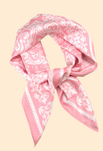 Load image into Gallery viewer, Paisley Pink Bandana Scarf