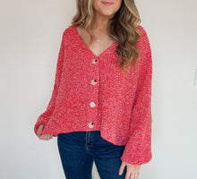 Load image into Gallery viewer, Maya V-neck Button Down Long Sleeve Cardigan