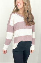 Load image into Gallery viewer, Grace Color Block Sweater
