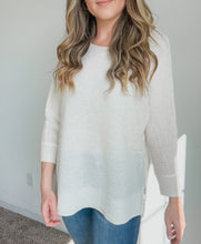 Load image into Gallery viewer, Scarlett Classic Ivory 3/4 Sleeve Sweater
