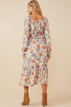 Load image into Gallery viewer, Elizabeth Romantic Floral Smocked Bodice Dress
