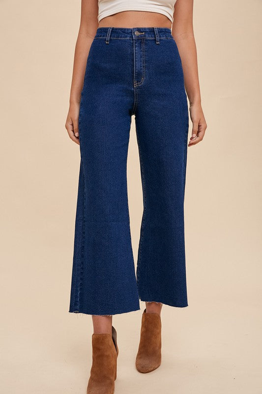 Annie Stretch High Rise Wide Leg Jeansl