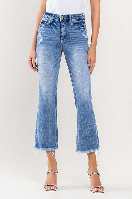 Janie High Rise Flare Jean