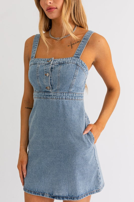 Belle Denim Dress