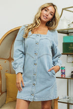 Load image into Gallery viewer, Avery Denim Dress
