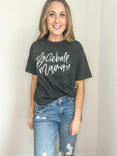 Load image into Gallery viewer, Baseball Mom Mineral Washed Tee
