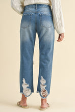 Load image into Gallery viewer, High Rise Distressed Denim
