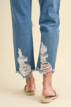 Load image into Gallery viewer, High Rise Distressed Denim
