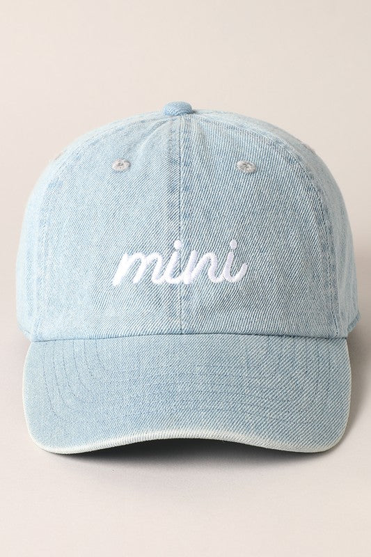 Mini Light Denim Hat