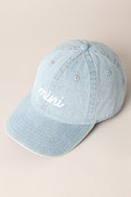 Load image into Gallery viewer, Mini Light Denim Hat
