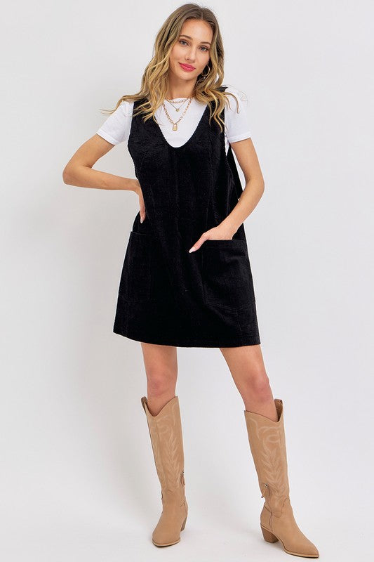 Aubrey Stretch Corduroy Dress