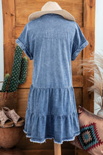 Load image into Gallery viewer, Emma Denim Tiered Dress
