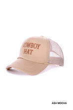 Load image into Gallery viewer, Cowboy Hat Trucker
