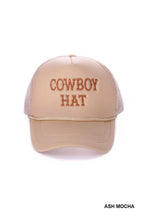 Load image into Gallery viewer, Cowboy Hat Trucker
