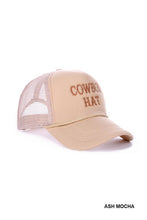 Load image into Gallery viewer, Cowboy Hat Trucker
