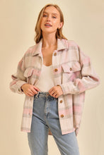 Load image into Gallery viewer, Andi Plaid Print Shacket
