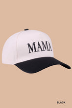 Load image into Gallery viewer, MAMA Hat- Black
