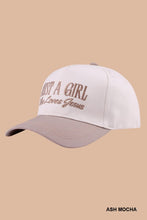 Load image into Gallery viewer, Just A Girl Who Loves Jesus Hat- Tan
