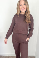 Load image into Gallery viewer, Madelyn Sweatshirt and Flare Pant Set
