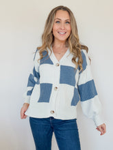 Load image into Gallery viewer, Lane Checkered Front Button Cardigan
