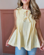 Load image into Gallery viewer, Sunny Bow Tie Tank Top
