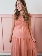 Load image into Gallery viewer, Bre Tiered Midi Dress
