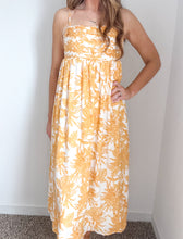 Load image into Gallery viewer, Sunshine Floral Pleated Empire Waist Midi Dress
