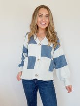 Load image into Gallery viewer, Lane Checkered Front Button Cardigan
