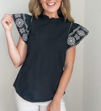 Load image into Gallery viewer, Sara Embroidered Blouse
