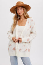 Load image into Gallery viewer, Harlow Star Pattern Cardigan
