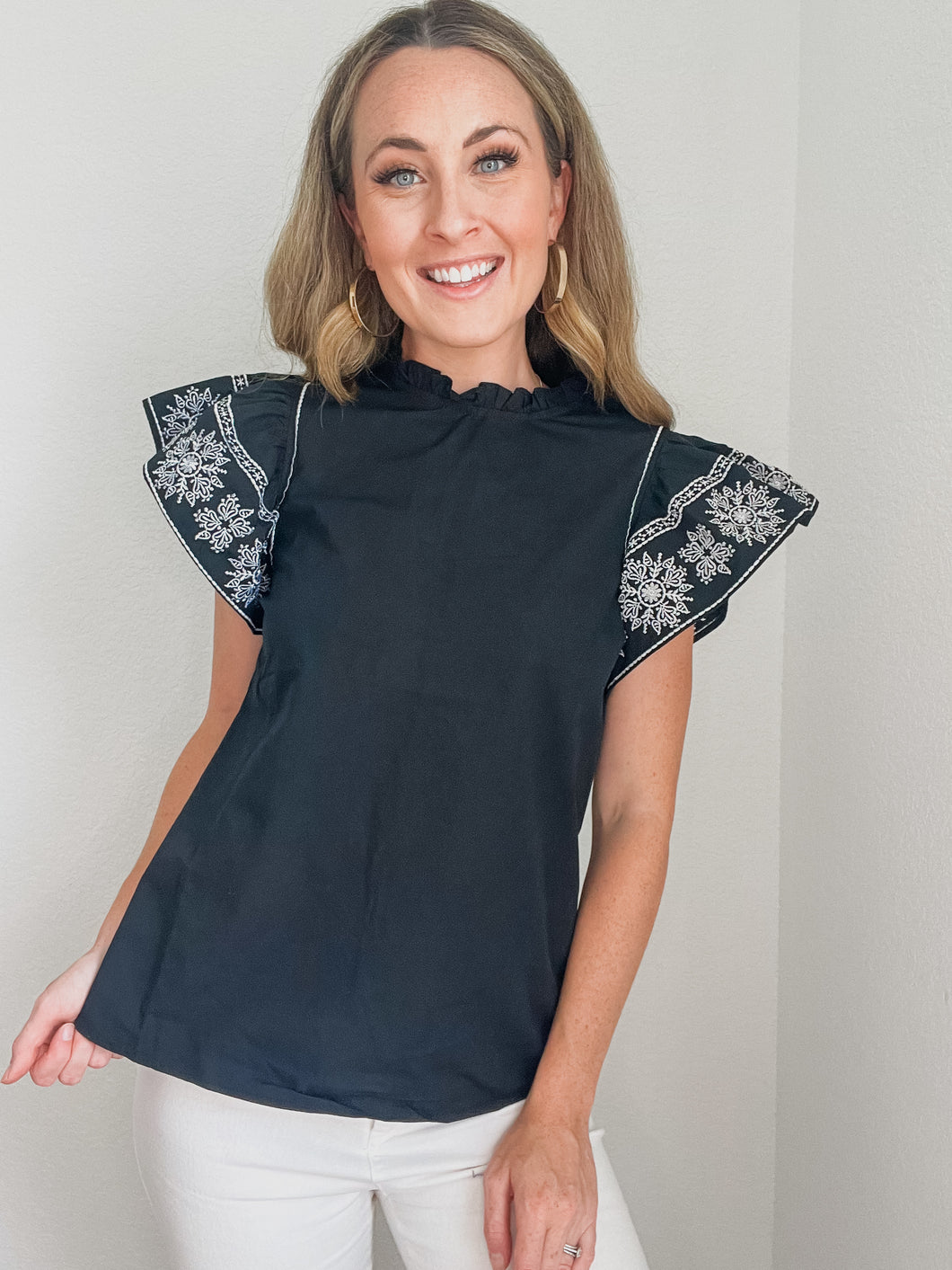 Sara Embroidered Blouse