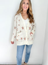 Load image into Gallery viewer, Harlow Star Pattern Cardigan
