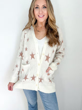 Load image into Gallery viewer, Harlow Star Pattern Cardigan
