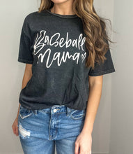 Load image into Gallery viewer, Baseball Mom Mineral Washed Tee
