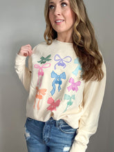 Load image into Gallery viewer, Cherry &amp; Bows Graphic Sweatshirt
