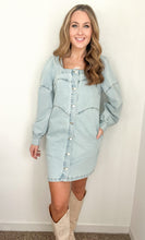 Load image into Gallery viewer, Avery Denim Dress
