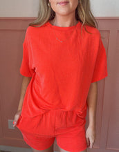 Load image into Gallery viewer, Beach Bound Ribbed 2 Piece Set- Orange
