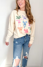 Load image into Gallery viewer, Cherry &amp; Bows Graphic Sweatshirt
