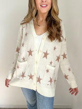 Load image into Gallery viewer, Harlow Star Pattern Cardigan
