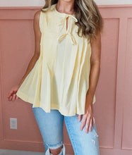 Load image into Gallery viewer, Sunny Bow Tie Tank Top
