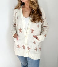 Load image into Gallery viewer, Harlow Star Pattern Cardigan
