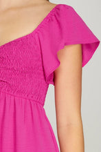 Load image into Gallery viewer, Briana Flutter Sleeve Dress
