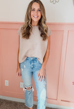 Load image into Gallery viewer, Taylor Sweater Vest- Mocha
