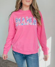 Load image into Gallery viewer, Mama Embroidered Graphic Sweatshirt
