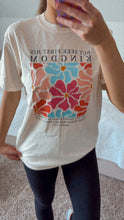 Load image into Gallery viewer, Seek First His Kingdom Floral Graphic Tee
