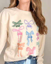 Load image into Gallery viewer, Cherry &amp; Bows Graphic Sweatshirt
