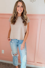Load image into Gallery viewer, Taylor Sweater Vest- Mocha
