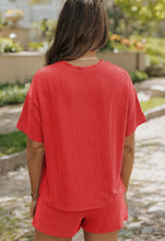 Load image into Gallery viewer, Beach Bound Ribbed 2 Piece Set- Orange
