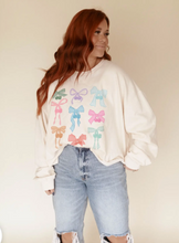 Load image into Gallery viewer, Cherry &amp; Bows Graphic Sweatshirt
